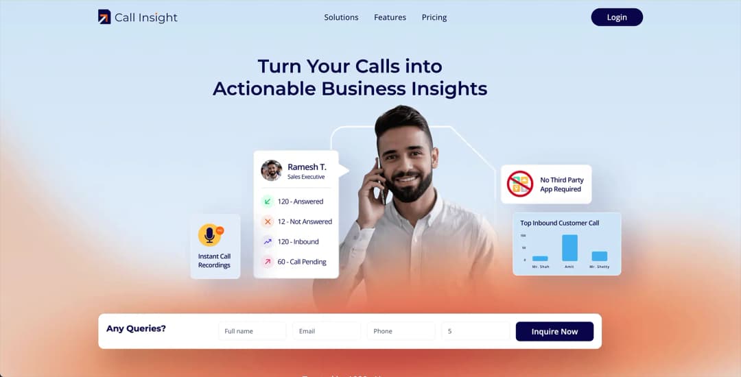 Call Insight case study preview