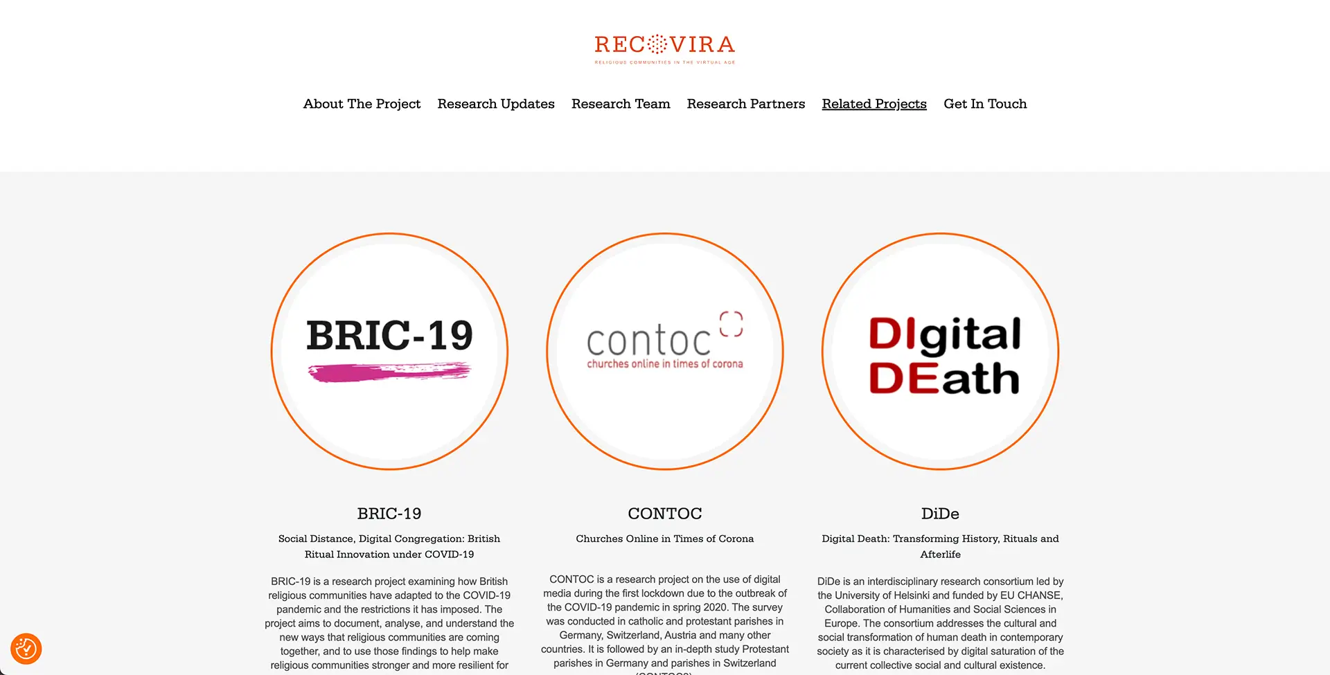 Multilingual Research Platform for Recovira