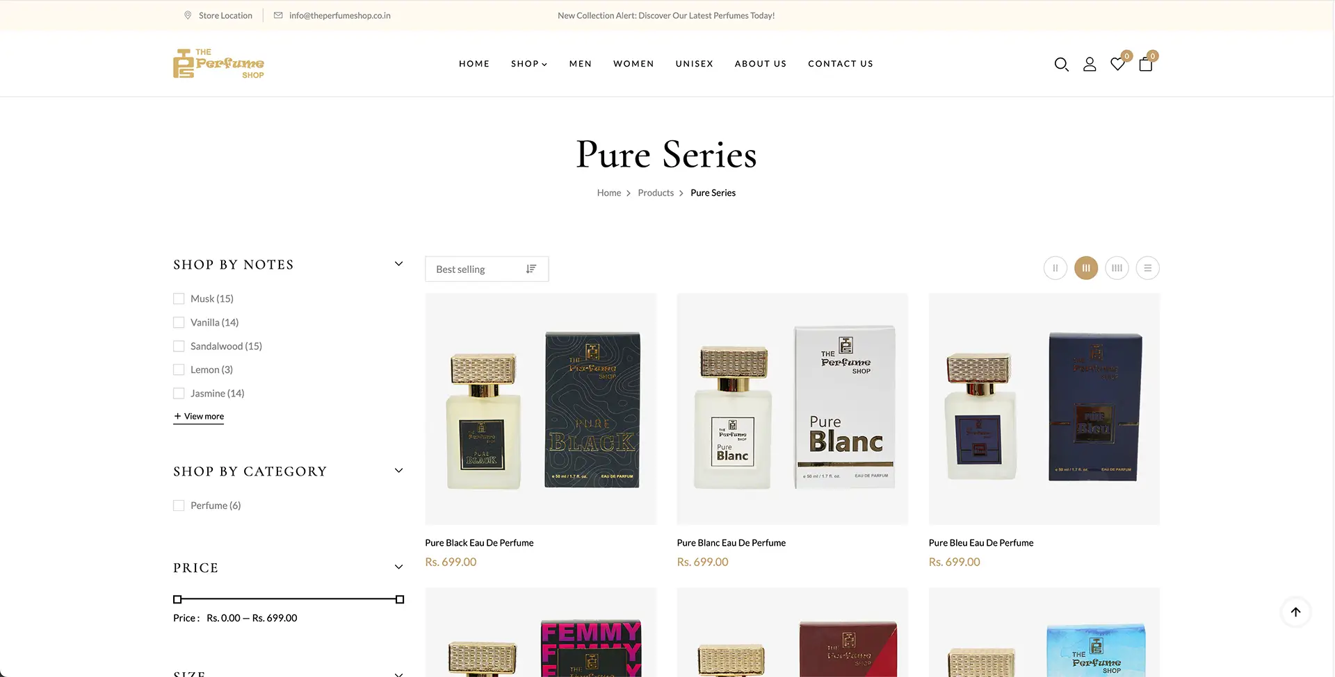 E-Commerce Optimization for The Perfume Shop